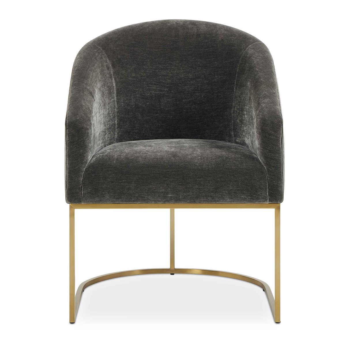 Hanni Charcoal Dining Chair, by Uttermost, 25" width x 32" height x 27" depth View 1