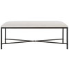 Avenham Black Framed Bench, Benche by Uttermost, 50.5" width x 20.25" height x 16.25" depth thumbnail 1