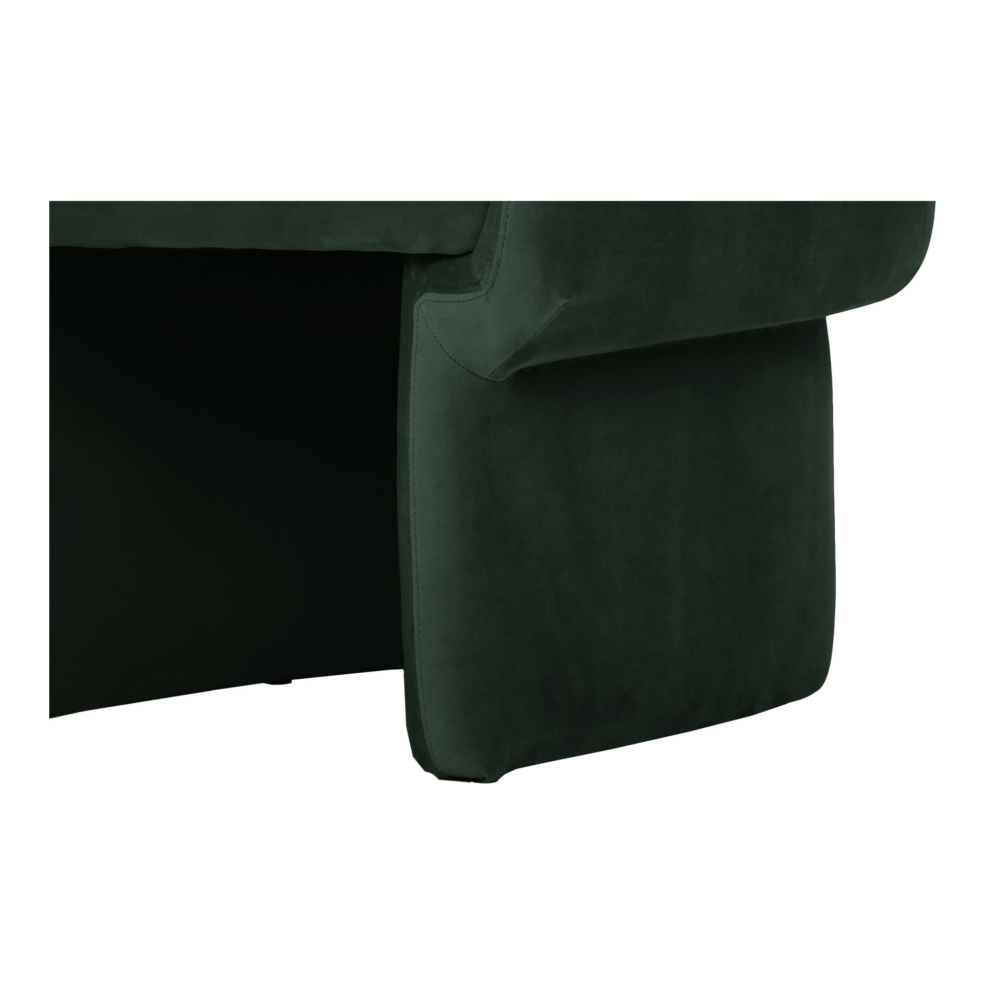 Franco Chair Dark Green, Accent Chair by Moe's Home, 27.5" width x 27.5" height x 28" depth View 7