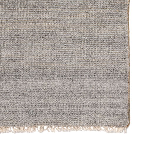 Jaipur Living Origin Hand-Knotted Solid Light Gray Area Rug (10