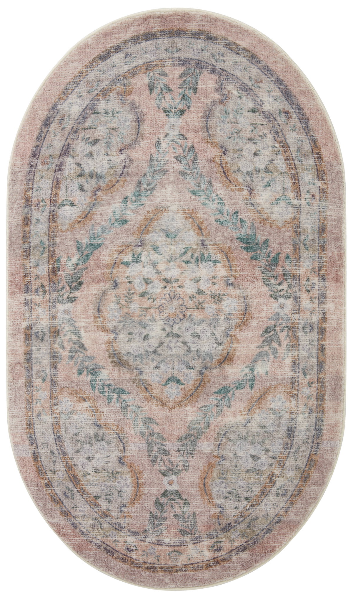 Rifle Paper Co. x Loloi Courtyard Rug, 2'6" length x 9'6" width View 5