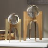 Ellianna Crystal Spheres Set/2, Decorative by Uttermost, 7.12" width x 15.62" height x 7.12" depth thumbnail 6