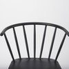 Colin Curved Back Dining Side Chair | Black Metal, Dining Chair by Mercana, 21.26" length x 21.26" width x 30.32" height thumbnail 11
