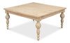 Jocelyn Coffee Table, by Sarreid, 3'3" length x 3'3" width x 1'6" height thumbnail 9
