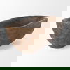 Athena Extra Large Oblong Medium Brown Reclaimed Wood Bowl, Decorative Bowl by Mercana, 26" length x 10" width x 7" height thumbnail 5