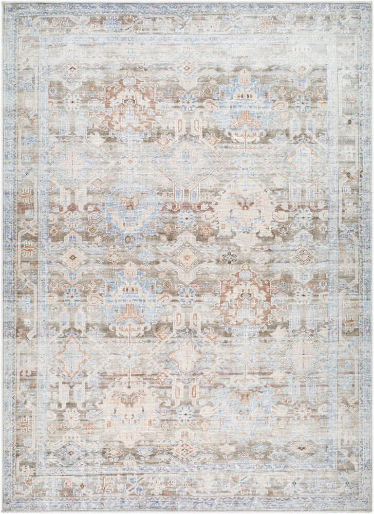 Marlon Machine Woven Rug, by Surya, 1'3.75" length x 1'3.75" width