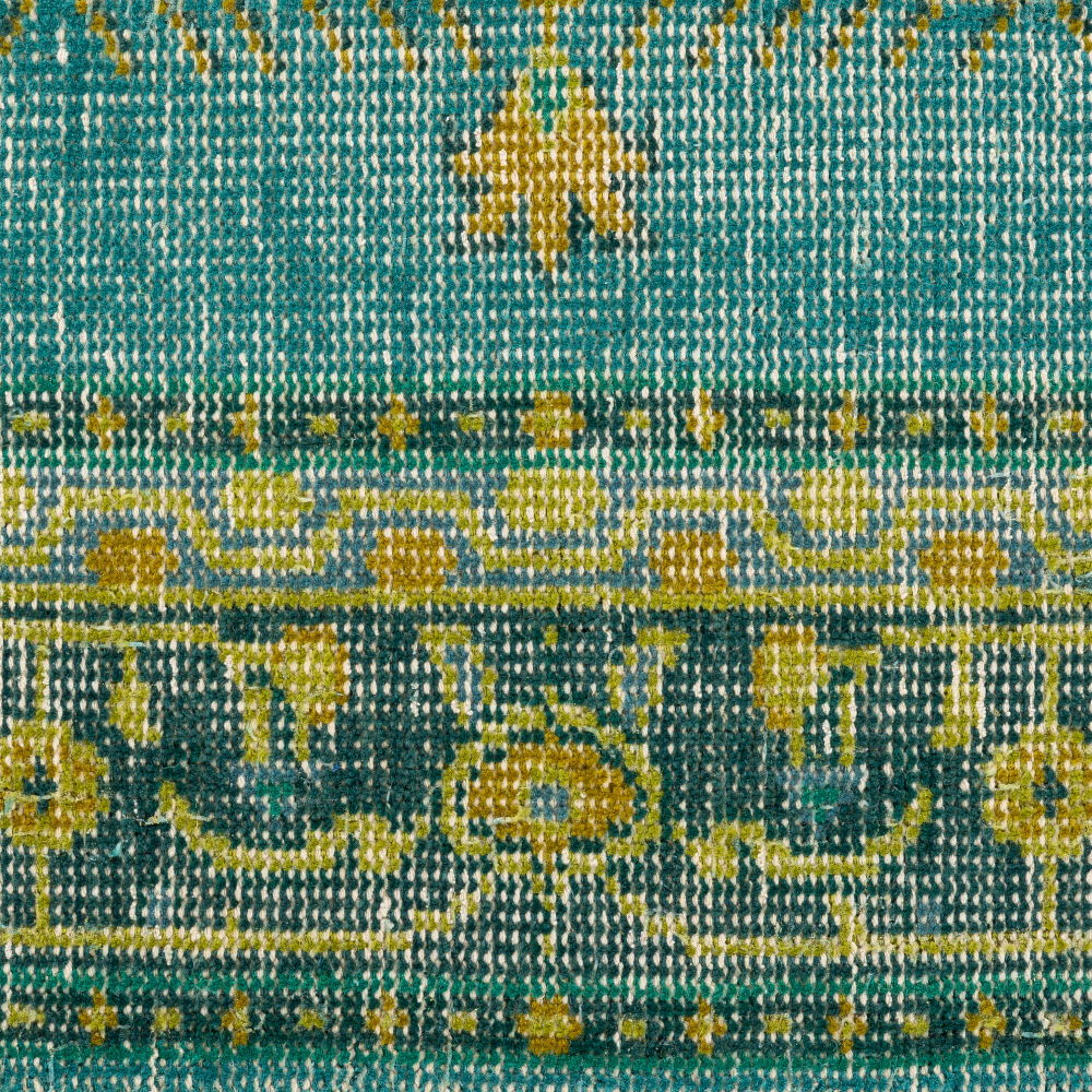 Zahra Handmade Rug, by Surya, 1'6" length x 1'6" width