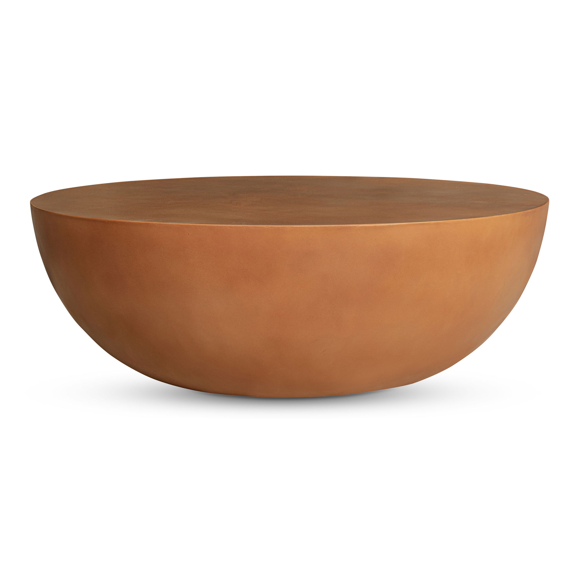 Insitu Coffee Table Terracotta, by Moe's Home, 47" width x 15.75" height x 47" depth View 1