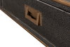 Grey Leather Shagreen Desk, by Sarreid, 1'10" length x 4'1" width x 2'7" height thumbnail 5