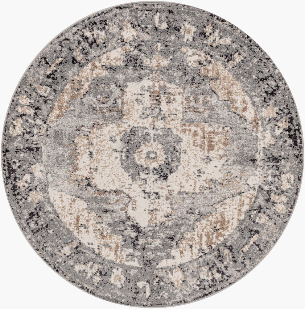 Chelsea Machine Woven Rug, by Surya, 5'2.99" length x 5'2.99" width