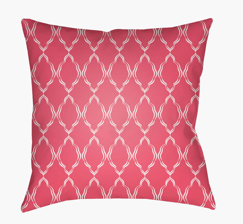 Lattice Accent Pillow, Decorative Pillow by Surya, 18" length x 18" width