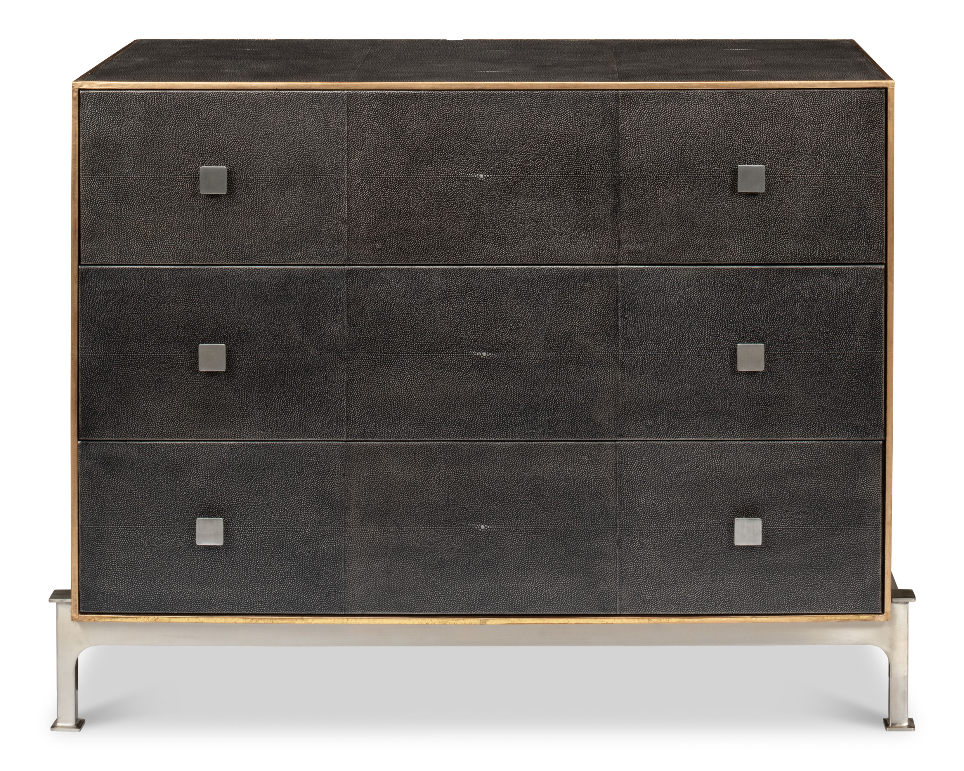 Grey Shagreen Dresser large image 