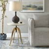 Alice Oak Adjustable Accent Table, Side & End Table by Uttermost, 20" width x 26" height x 20" depth thumbnail 4