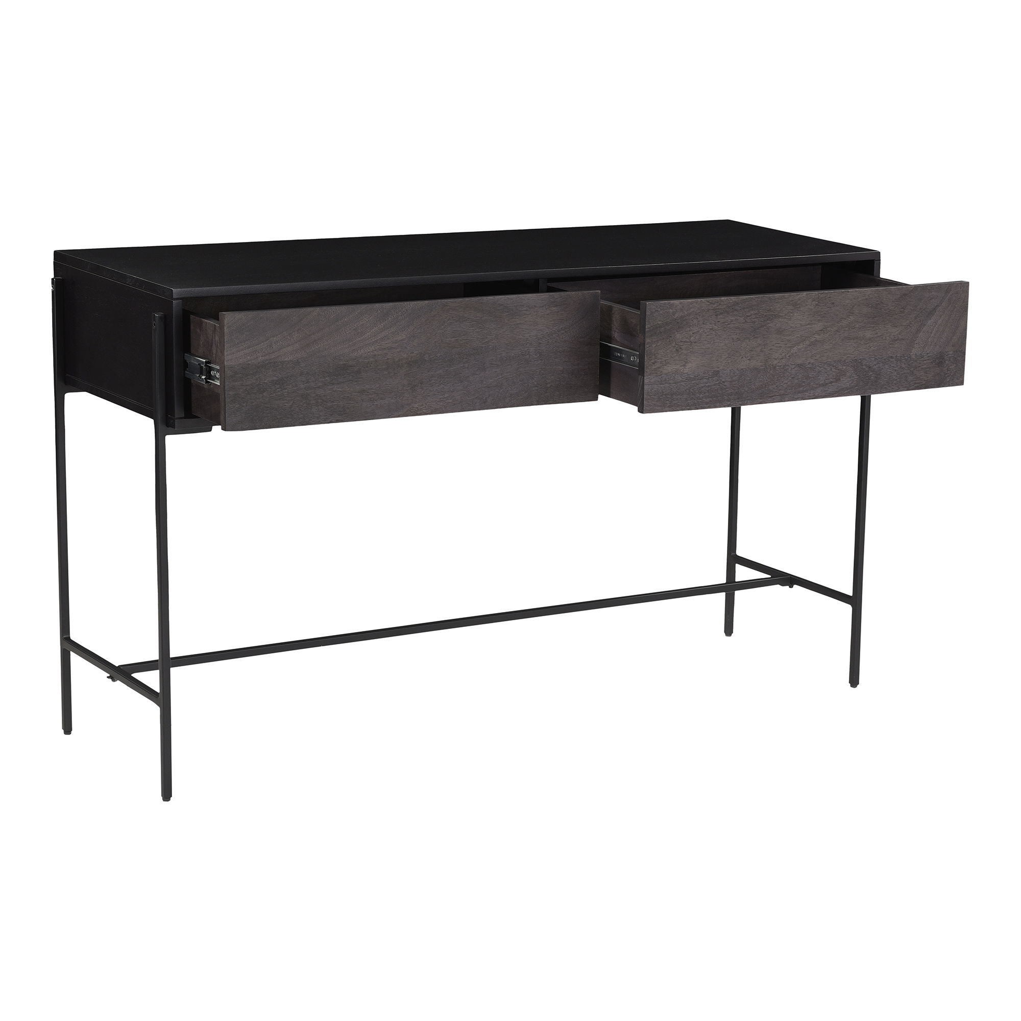 Tobin Console Table Charcoal Grey large image 