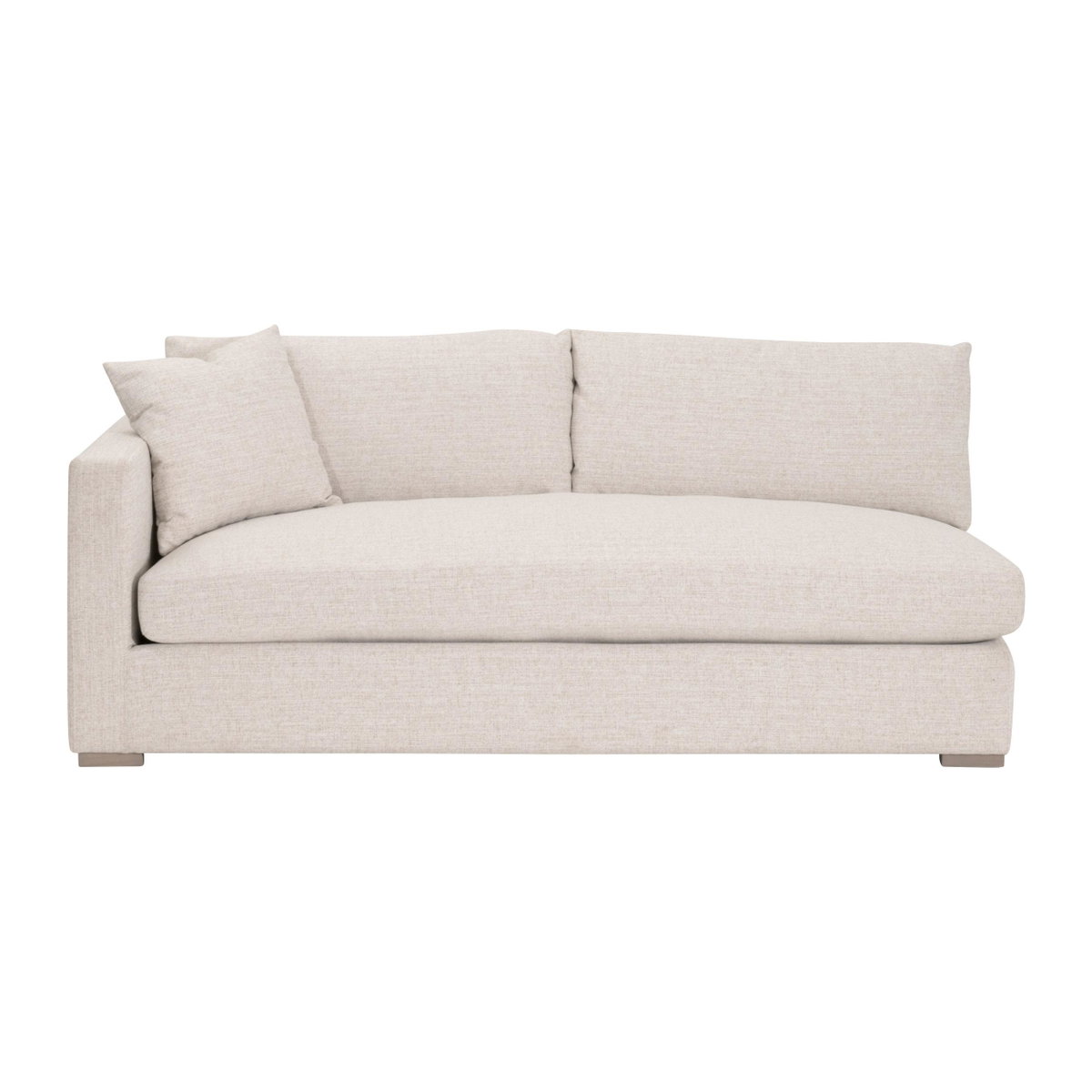 Newport Outdoor Modular 2-Seat Left Track Arm Sofa, Seating by Essentials for Living, 76.5" width x 32.5" height x 37.5" depth View 1