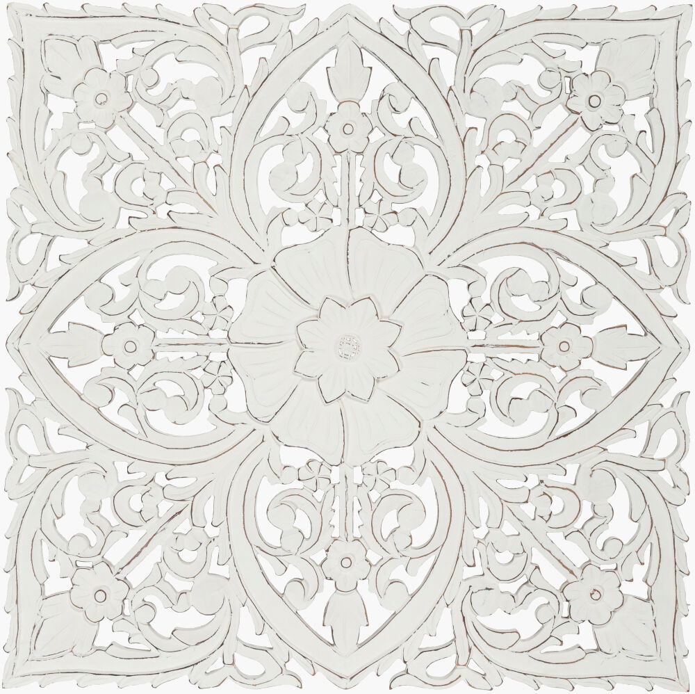 Mehr Dimensional Wall Accent, Sculptural Wall Art by Surya, 35" width x 35" height