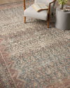 Angela Rose x Loloi Aubrey Rug, 1'6" length x 1'6" width thumbnail 4