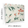 Springtime Beige & Orange Wallpaper thumbnail 6