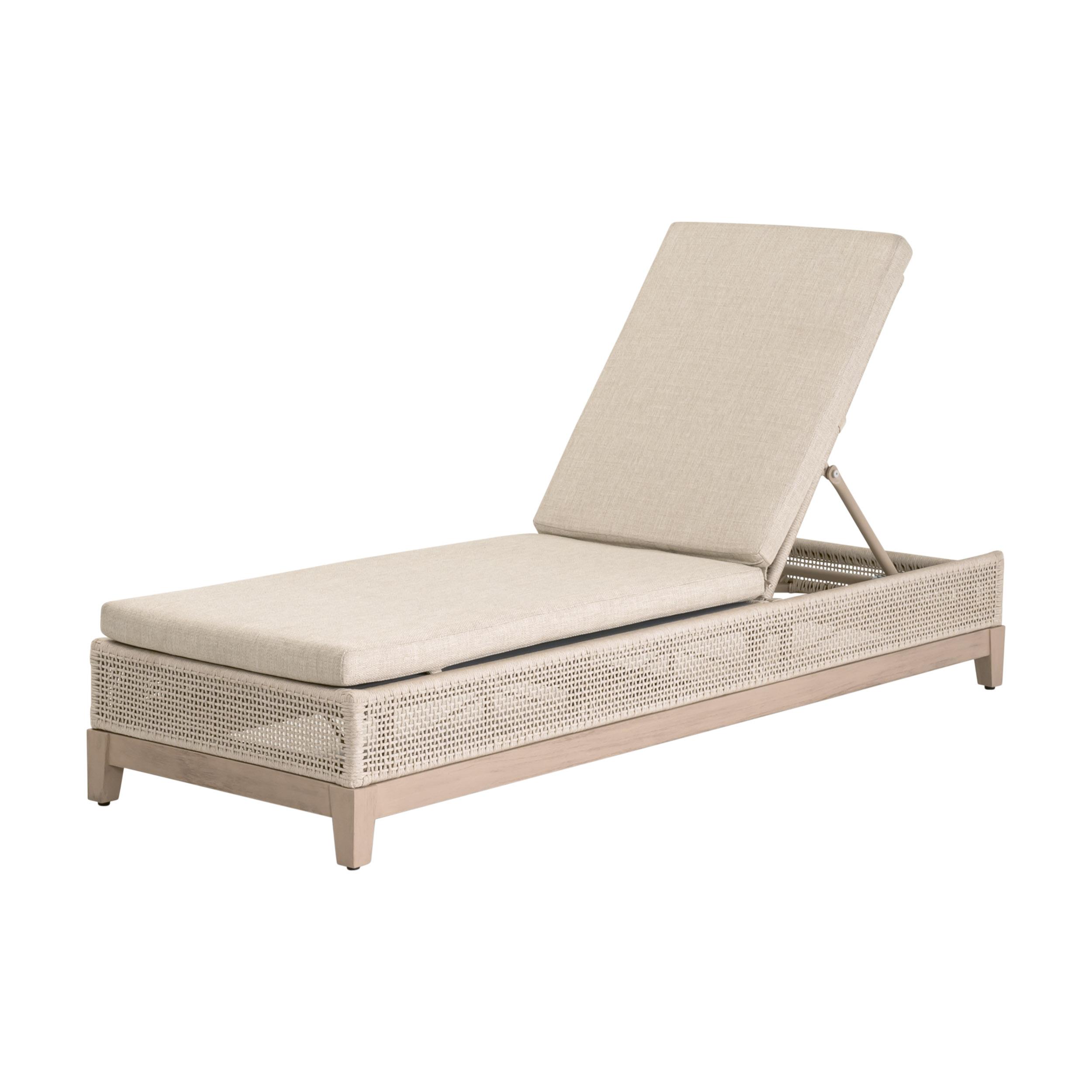 Tropez Outdoor Chaise Lounge, Seating by Essentials for Living, 28" width x 44" height x 80" depth View 1