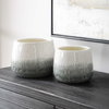 Nimbus Vases Set/2, by Uttermost, 8" width x 6.25" height x 8" depth thumbnail 2