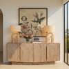 Hartland Sideboard Light Natural, Sideboards & Buffet by Dovetail, 78" width x 32" height x 18" depth thumbnail 9