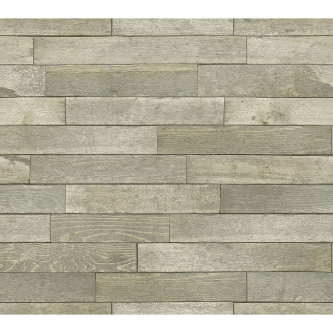 Warehouse Planks Brown Peel & Stick Wallpaper large image 