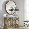 Catali Ivory Stone Console Table thumbnail 1