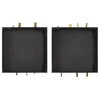 Crosshatch Metal Wall Decor Set/2, Art by Uttermost, 19.75" width x 24" height x 3.75" depth thumbnail 9
