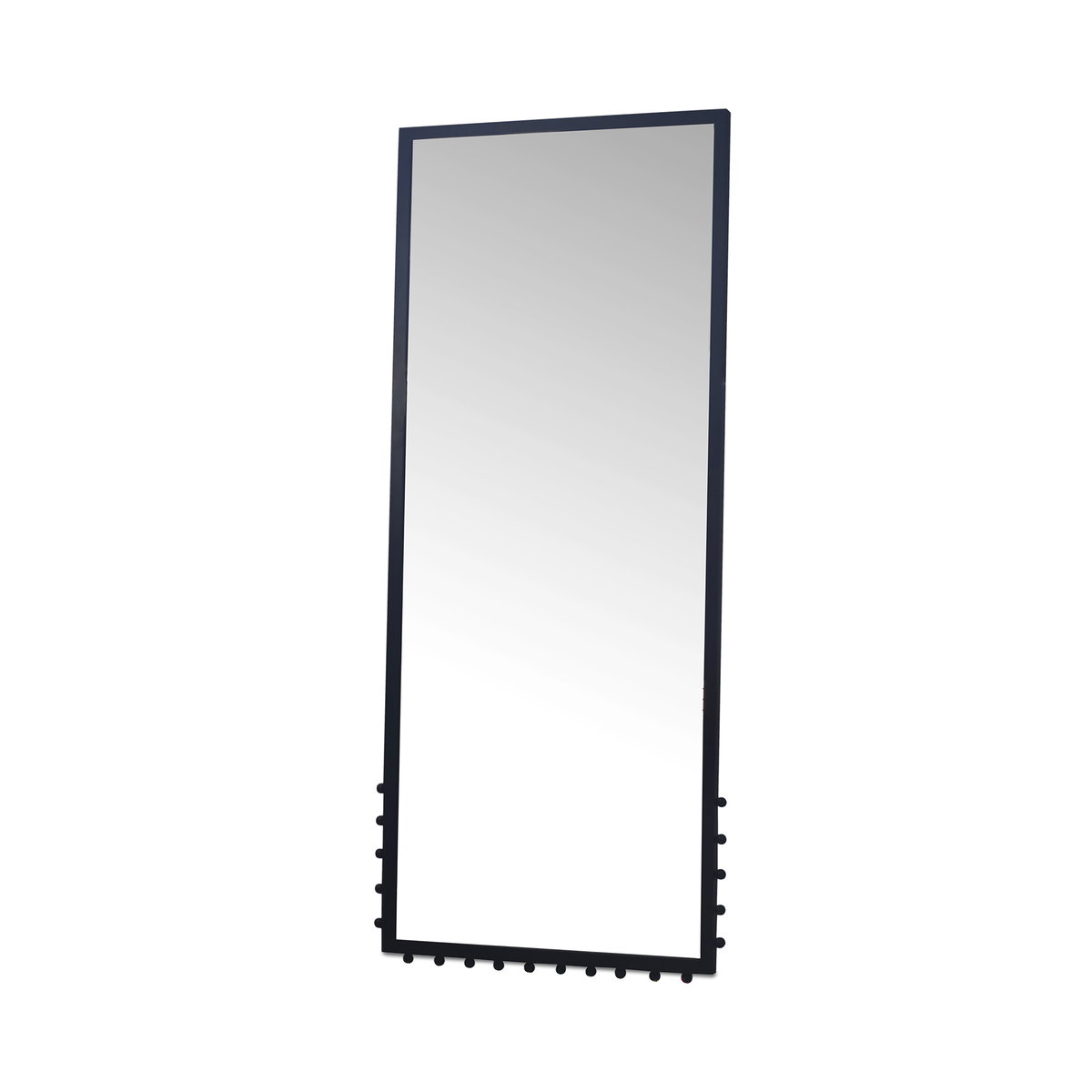 Figaro Floor Mirror Black, by Moe's Home, 34" width x 80" height x 1.25" depth View 2