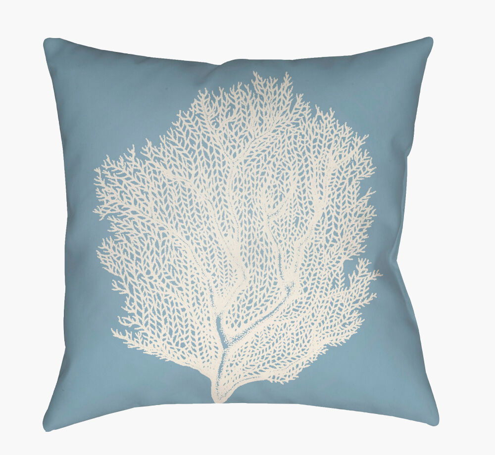 Coastal II Accent Pillow, Decorative Pillow by Surya, 20" length x 20" width