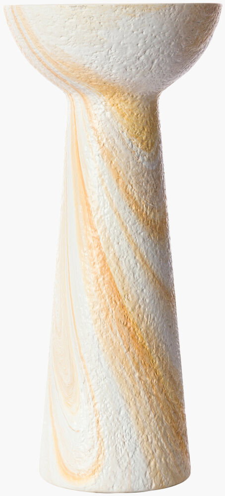 Konark Vase, by Surya, 4" width x 10" height