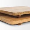 Khana Natural Solid Wood Square Serving Boards thumbnail 5