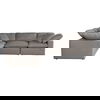 Terra Condo Classic L-shaped Modular Sectional Light Grey, Sectional Sofa by Moe's Home, 114" width x 32" height x 114" depth thumbnail 3