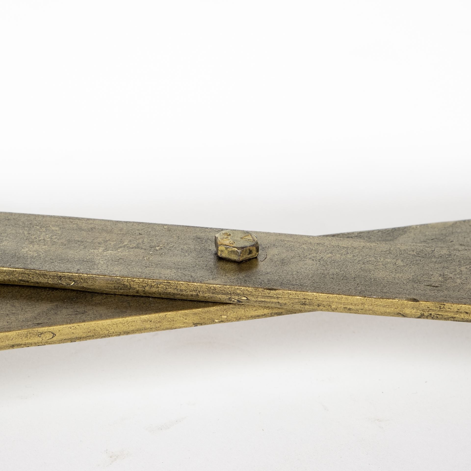 Excelsior I (72x18.3) Solid Wood Gold Metal Base 4 Cabinet Door SideBoard, Sideboards & Buffet by Mercana, 72" length x 18" width x 32.5" height View 8