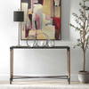 Braddock Coastal Console Table, by Uttermost, 52" width x 31.75" height x 14" depth thumbnail 2