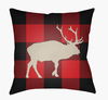 Buffalo Accent Pillow, Decorative Pillow by Surya, 18" length x 18" width thumbnail