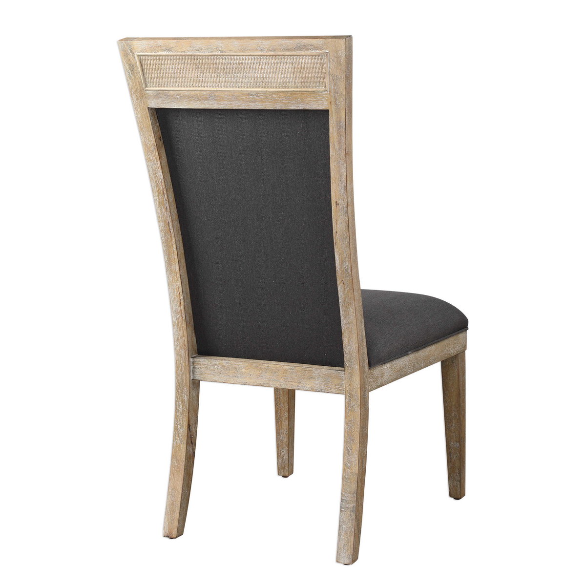 Encore Dark Gray Armless Chair, Accent Chair by Uttermost, 19.5" width x 41.25" height x 26.5" depth View 5