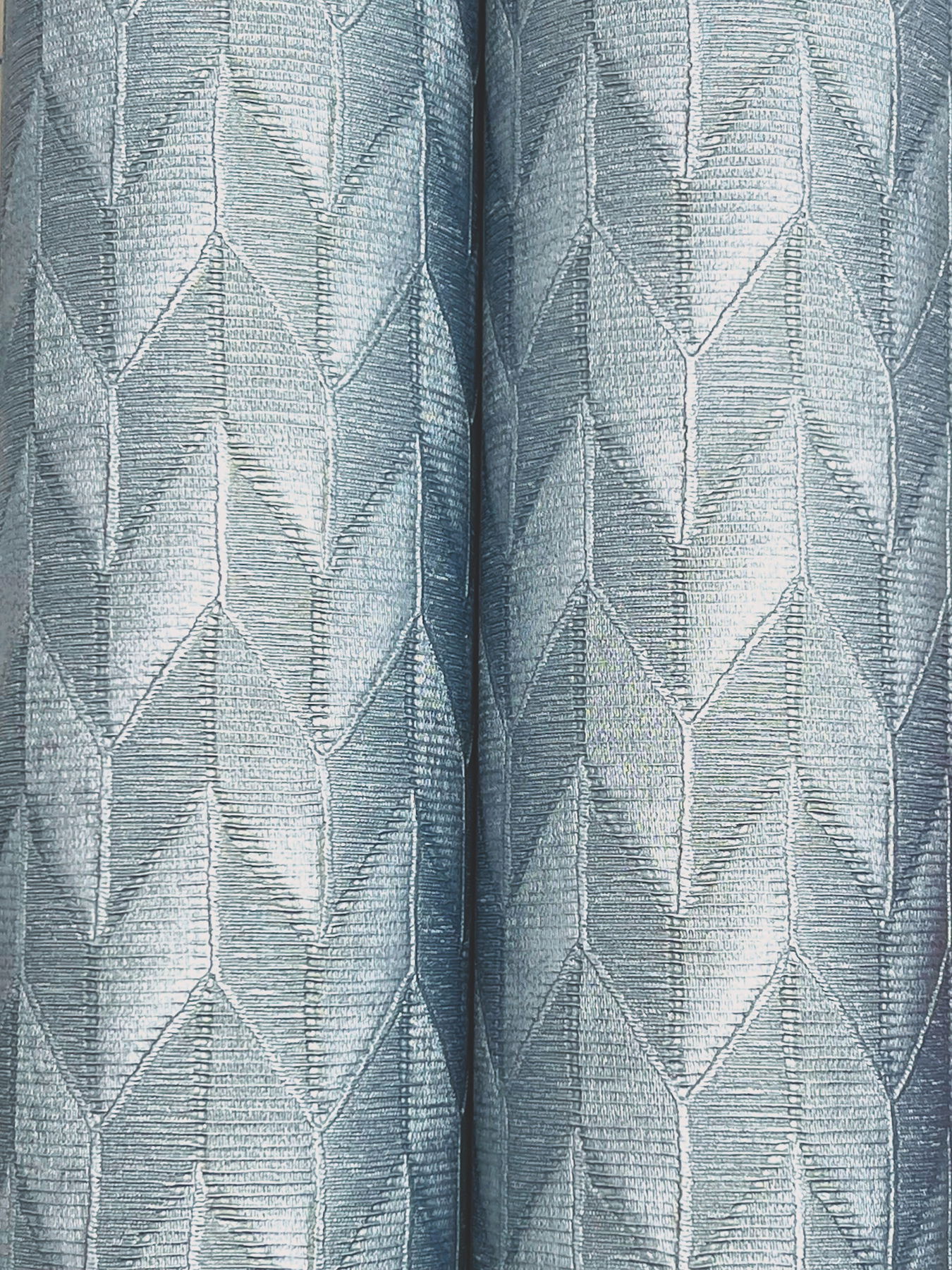 Sestriere Dark Teal Wallpaper large image 