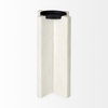 Sophia 5.5'L x 3.5'W x 10.5'H Marble Candle Holder Large thumbnail 5