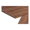 Axio Dining Table Brown, by Moe's Home, 80" width x 29.5" height x 40" depth thumbnail 7