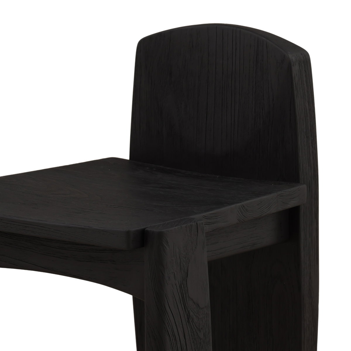 Beale Stool Black, Counter & Bar Stool by Dovetail, 18.14" width x 26.77" height x 18.81" depth View 6