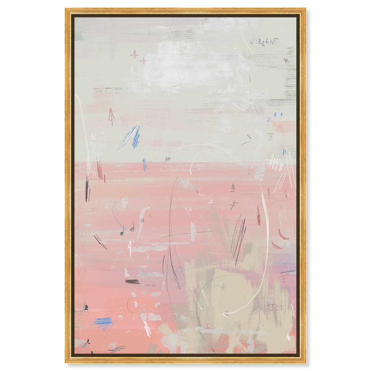 Gradients 4 3 (No Embellishment), Art by Oliver Gal,  24x36 View 1