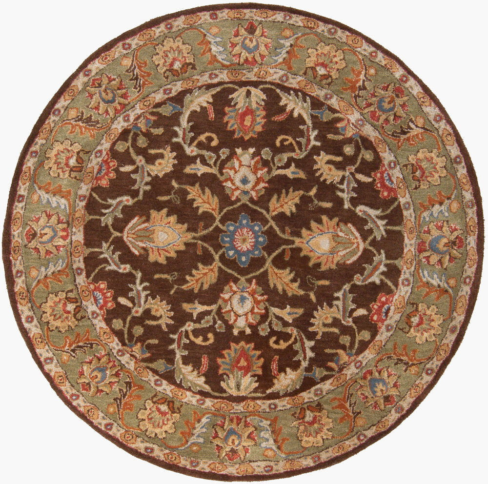 Caesar Handmade Rug, by Surya, 6' length x 6' width
