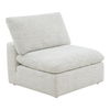 Terra Condo Slipper Chair Coastside Sand, Accent Chair by Moe's Home, 38" width x 32.3" height x 38" depth thumbnail 2