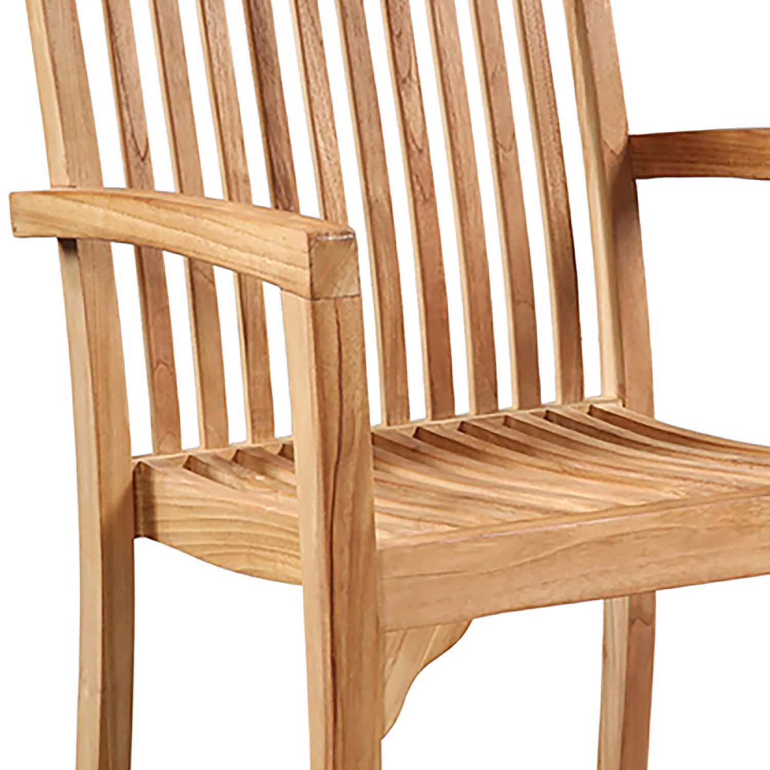 Ashdown Arm Chair - Outdoor, Dining Chair by Dovetail, 23" width x 35.24" height x 25.5" depth View 5