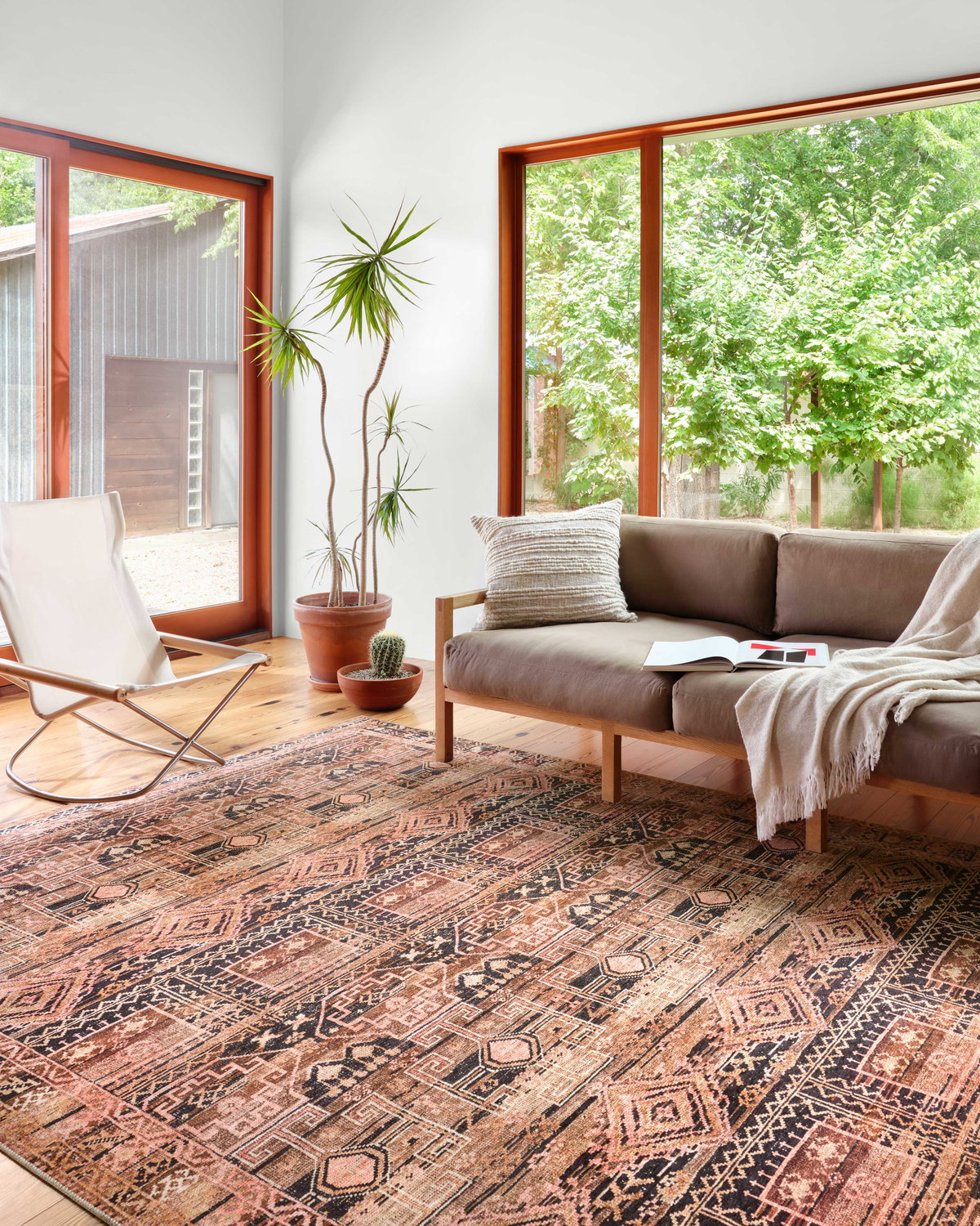 Loloi II Layla Rug, 5' length x 7'6" width View 2