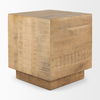 Hayden Light Brown Wood End/Side Table thumbnail 4