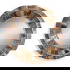 Jeremiah Round Wood Mirror thumbnail 0