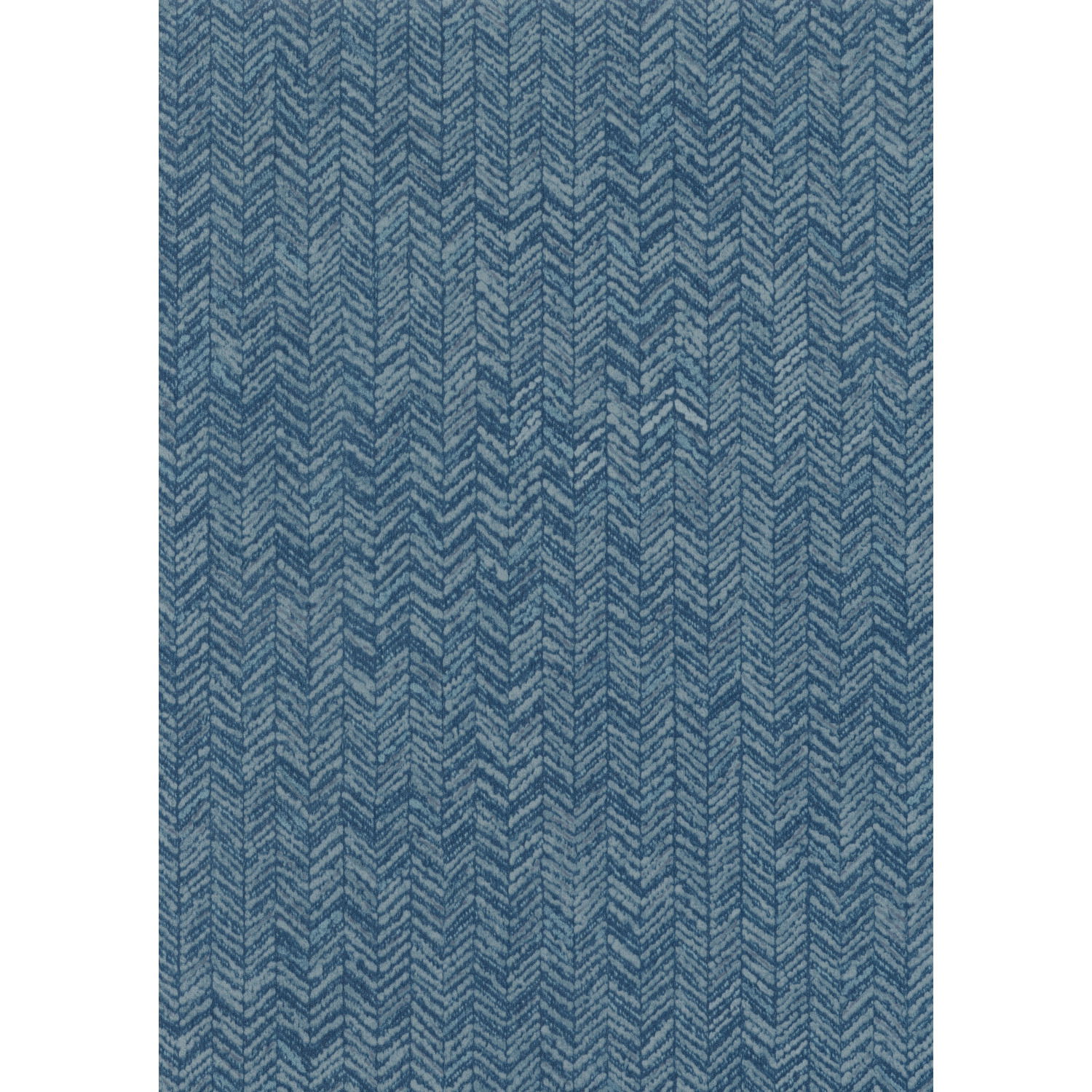 Fabric Chevron Teal Wallpaper large image 