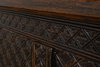 Nader Persian Burnt Brown Sideboard, by Sarreid, 1'7" length x 8'2" width x 2'11" height thumbnail 9